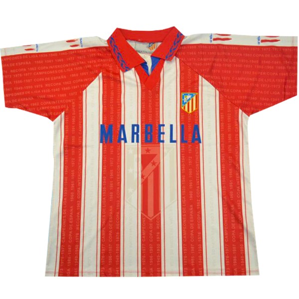 Camiseta Atletico Madrid Primera Retro 1995 1996 Rojo